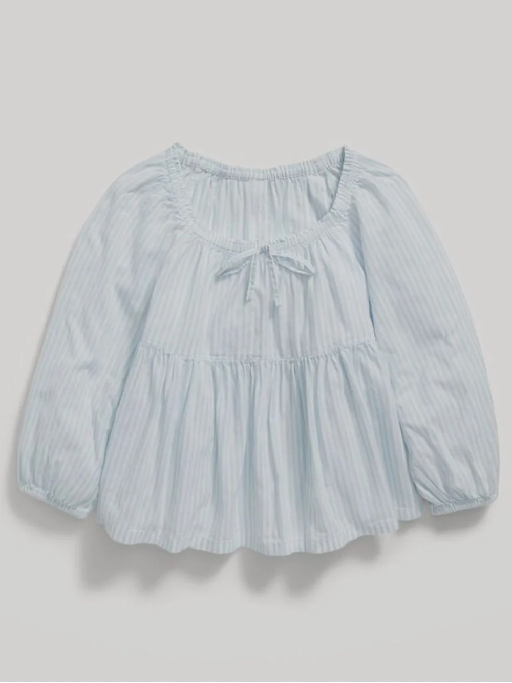 Old Navy Girls Striped Casual Peasant Top Size XL 14/16